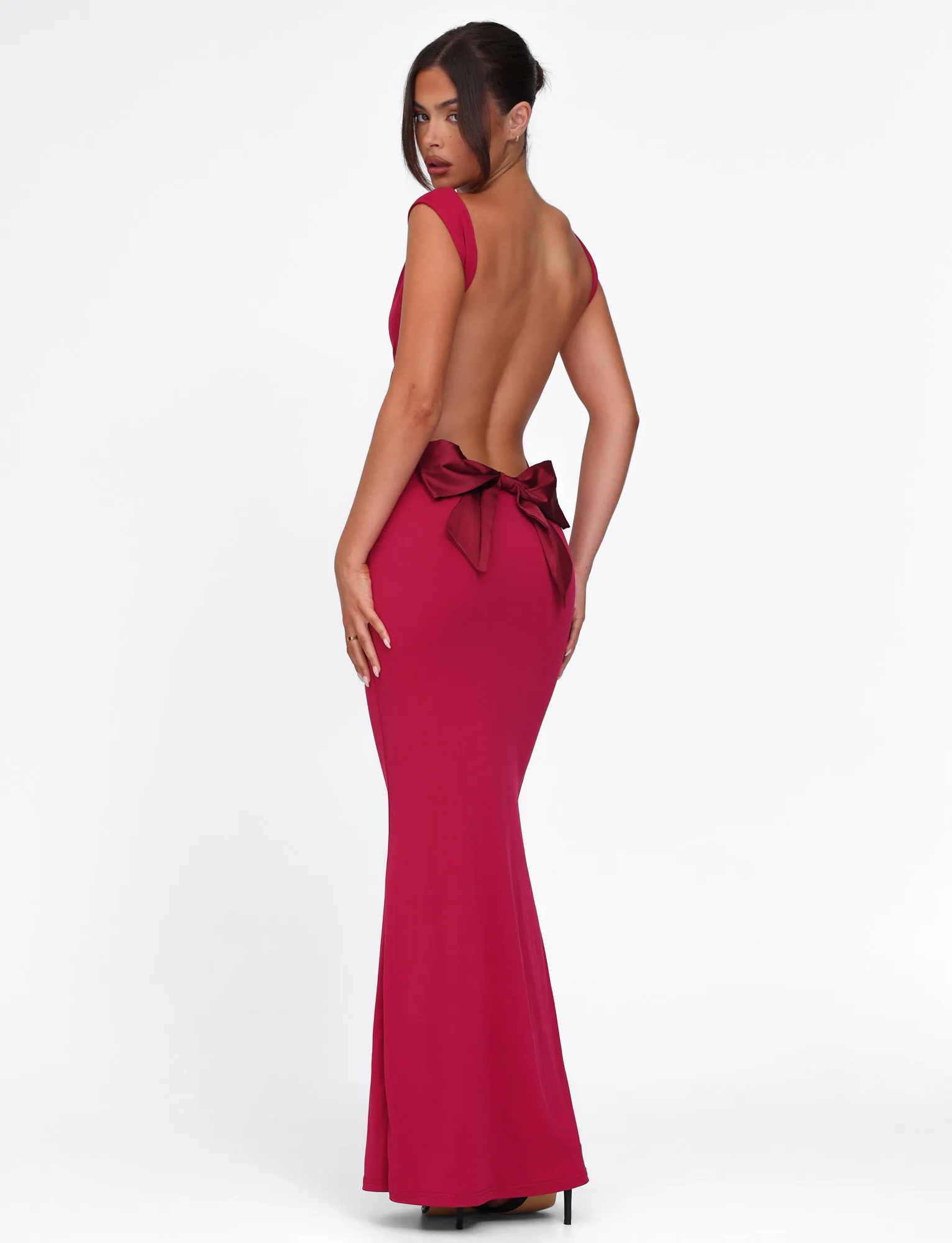 Feminine Comfort ZITA DRESS - RED : SALSA : DEEP RED